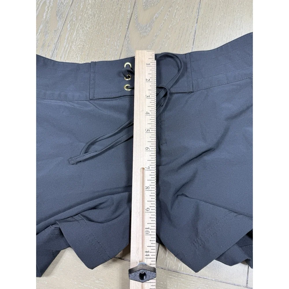 La Blanca Womens Swim Boardshorts Black Size 4 Small 2